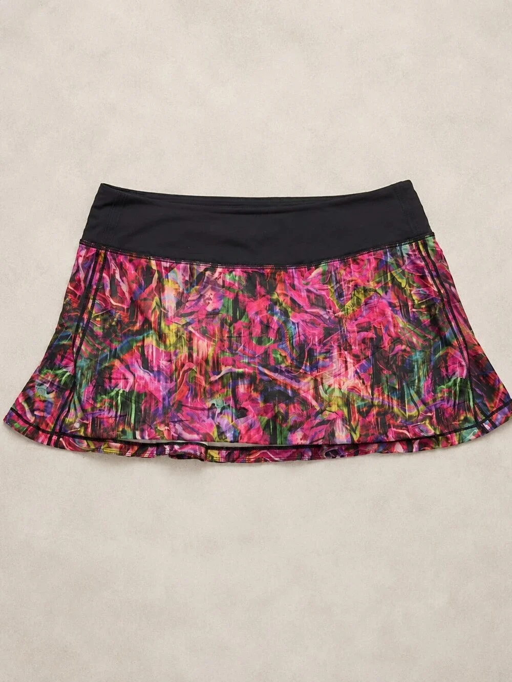 Lululemon Pace Rival Mid-Rise Skirt in the Hyper Flow